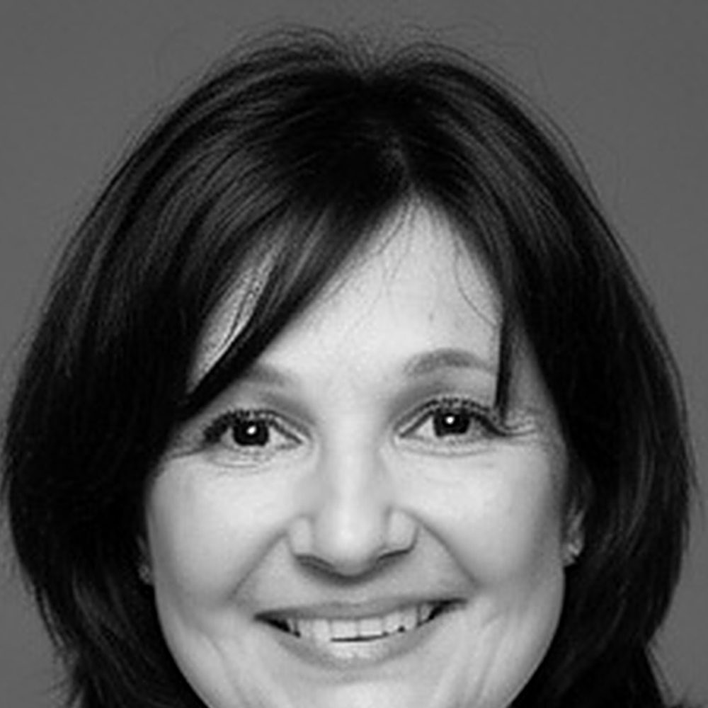Roseline Koenig, portrait en noir et blanc
